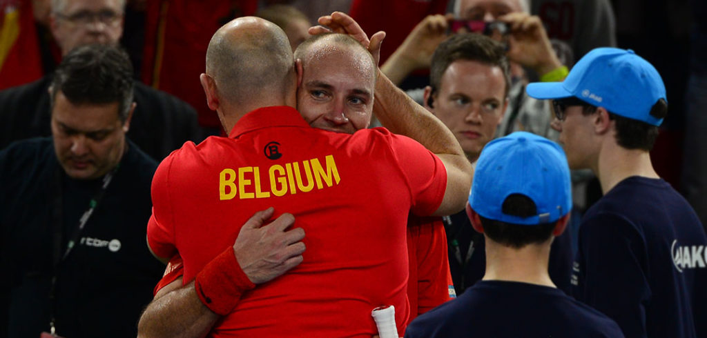 Davis Cup België vs. Italië - © Christophe Moons (Fotoplaza)