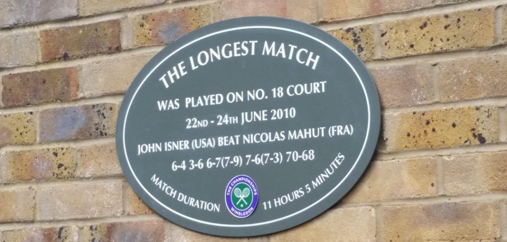 De langste wedstrijd op Wimbledon - © Bill Walsh (Flickr)