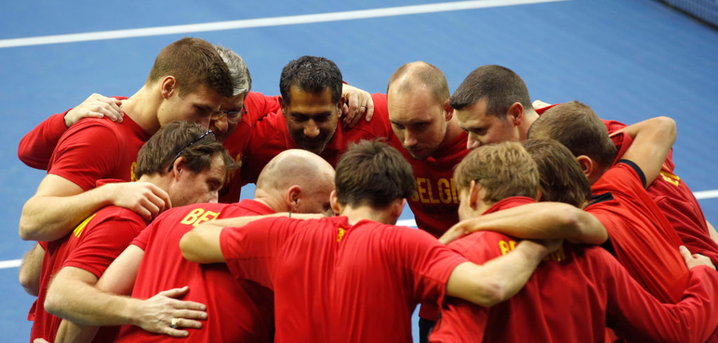 Belgisch Davis Cup-team - © Imagellan