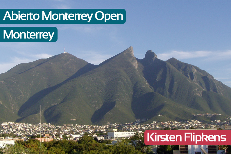 Abierto Monterrey Open, gebaseerd op foto van Monterrey, © Nathaniel C. Sheetz (Wikimedia Commons)