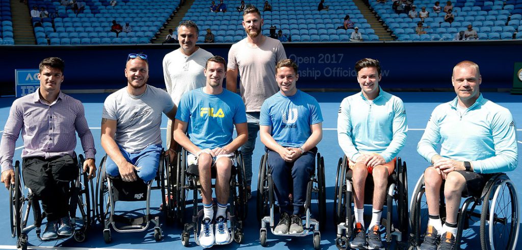 Aus Open 2017 - Wheelchair tennis draw © Luke Hemer/Tennis Australia