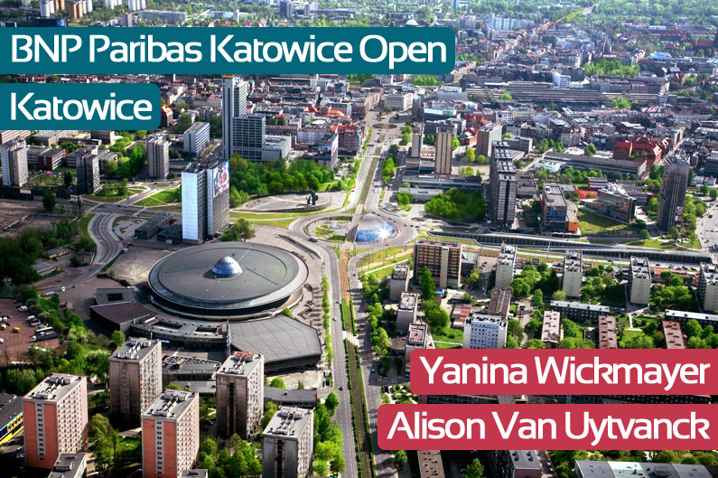 BNP Paribas Katowice Open, gebaseerd op foto van Katowice, © Umkatowice (Wikimedia Commons)
