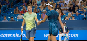 Elise Mertens en Demi Schuurs - © Jimmie48 Tennis Photography