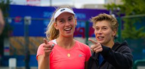 Elise Mertens en Demi Schuurs - © Jimmie48 Tennis Photography