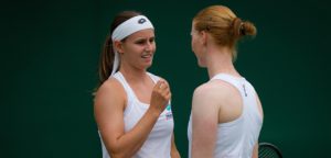 Alison Van Uytvanck en Greet Minnen - © Jimmie48 Tennis Photography