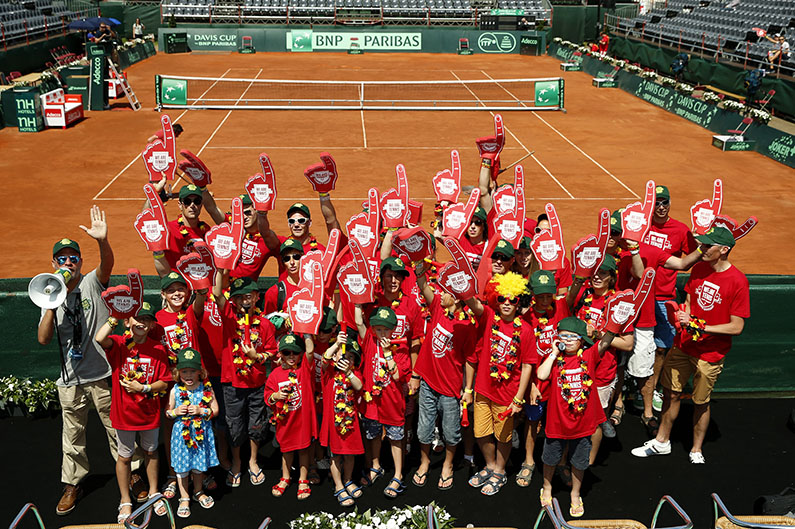 We are tennis fan academy by BNP Paribas Fortis - © Philippe Buissin/IMAGELLAN