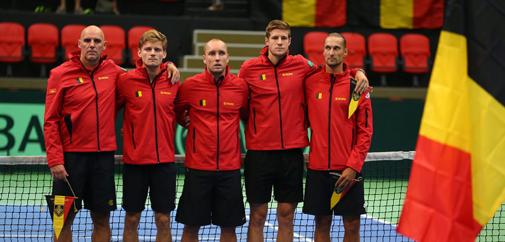Belgisch Davis Cup-team - © Vincent Van Doornick (IMAGELLAN)