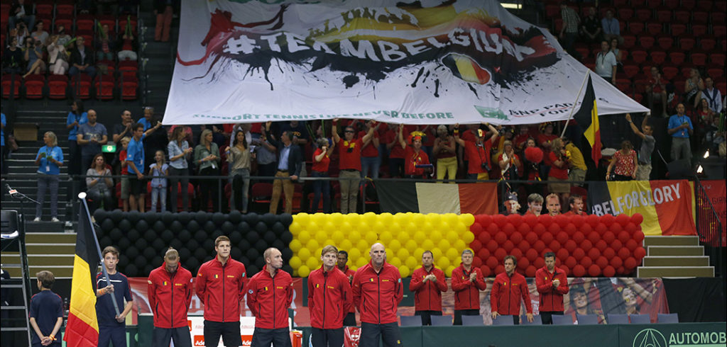 Belgisch Davis Cup-team - © Philippe Buissin (IMAGELLAN)
