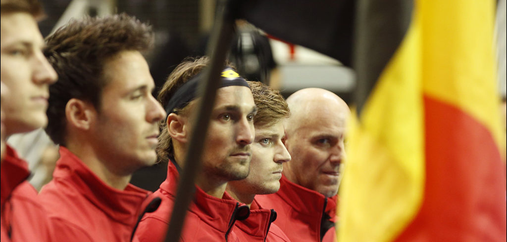 Het Belgische Davis Cup-team - © IMAGELLAN