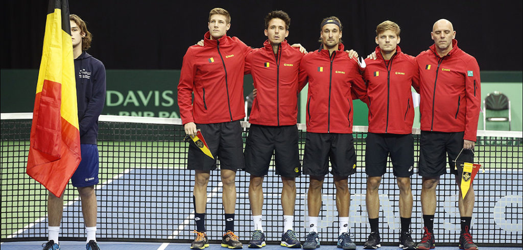 Het Belgische Davis Cup-team - © IMAGELLAN