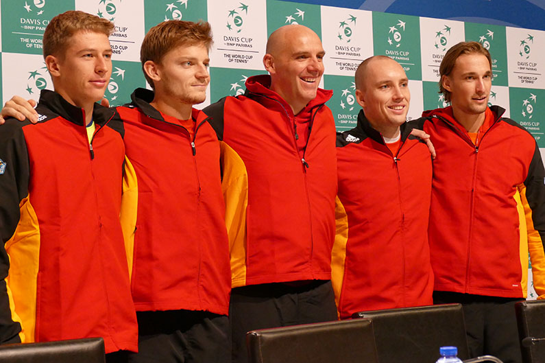 Belgische Davis Cup Team - © Melissa Van de Wiele