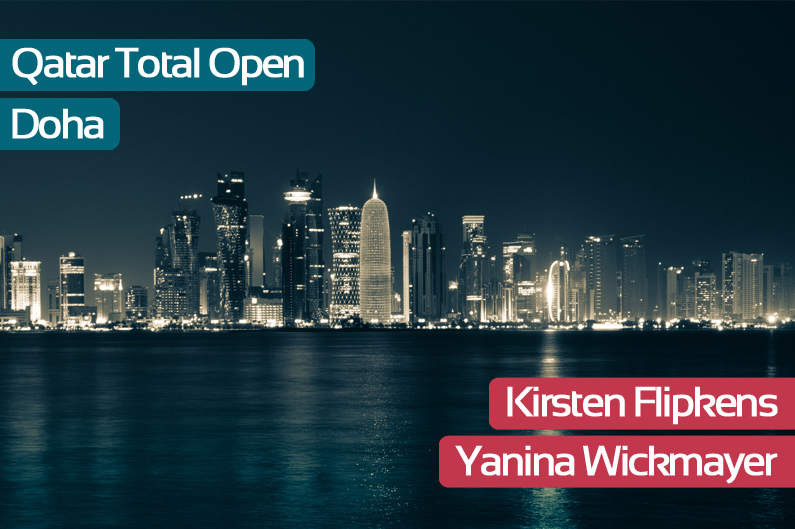 Qatar Total Open , gebaseerd op foto van Doha, © Masondan (www.flickr.com)
