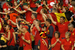 Belgische supporters - © Philippe Buissin/ IMAGELLAN