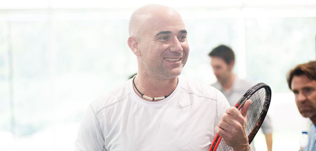 Andre Agassi - © VOXSPORTS VOXER (Flickr)