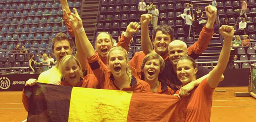Belgisch Fed Cup-team - © Tennis Vlaanderen
