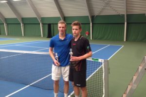 Laurens Verboven en Zizou Bergs - © Men'sTeam TennisVlaanderen