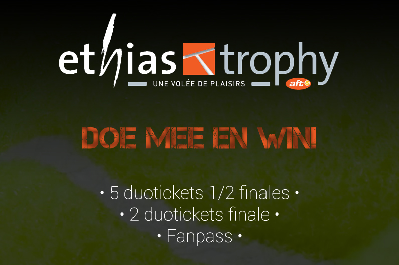 Tennisplaza België wedstrijd Ethias Trophy 2014