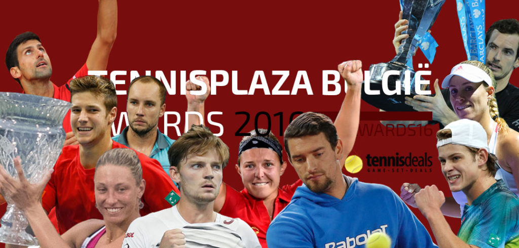 Tennisplaza België Awards 2016 - © Tennisplaza België