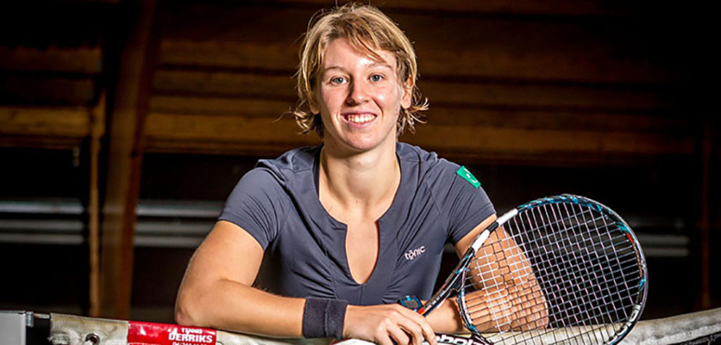 An-Sophie Mestach - © Walter Saenen (Tennis Vlaanderen)