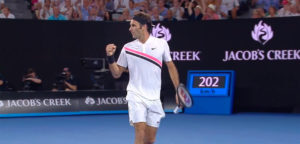 Roger Federer - © YouTube Australian Open