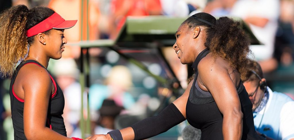 Serena Williams en Naomi Osaka - © Jimmie48 Tennis Photography