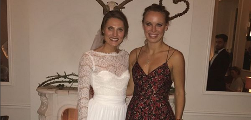 Caroline Wozniacki en haar vriendin Anne-Sofie Melskens - © Instagram (carowozniacki)