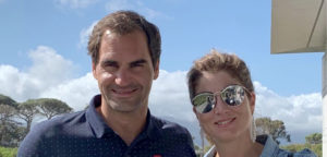Roger Federer en Mirka - © Roger Federer (Instagram)