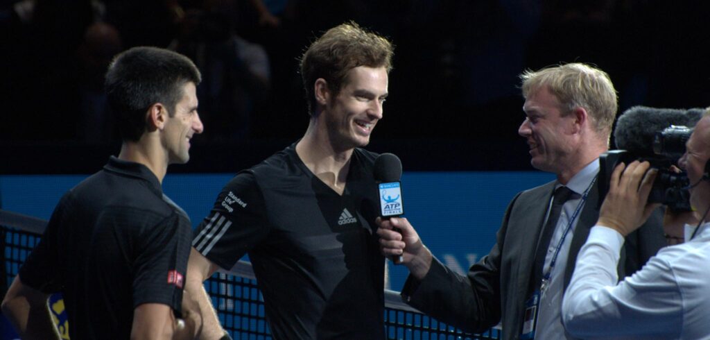 Novak Djokovic en Andy Murray - © Francisco Antunes (Flickr)