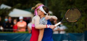 Alison Van Uytvanck en Greet Minnen - © Jimmie48 Tennis Photography