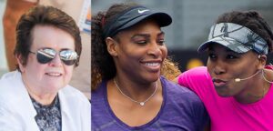 Billie Jean King, Serena Williams en Venus Williams - © World TeamTennis en Jimmie48 Tennis Photography