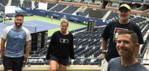 Kim Clijsters en team - © Kim Clijsters (Instagram)