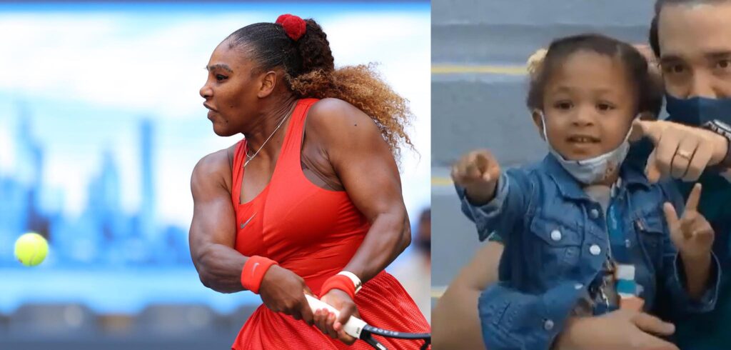 Serena Williams en Olympia Ohanian - © Simon Bruty (USTA) en Twitter