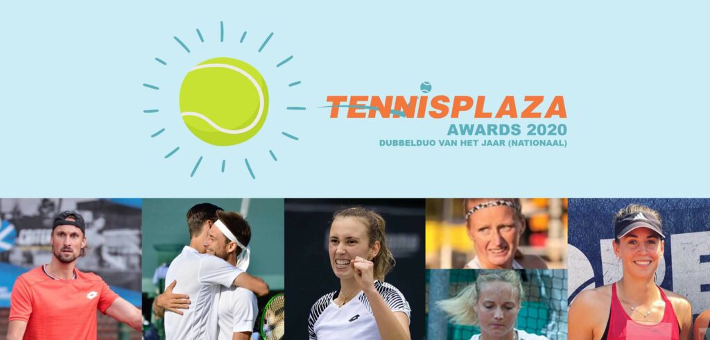 Tennisplaza Awards 2020 uitgelicht: Dubbelduo van het jaar (nationaal)