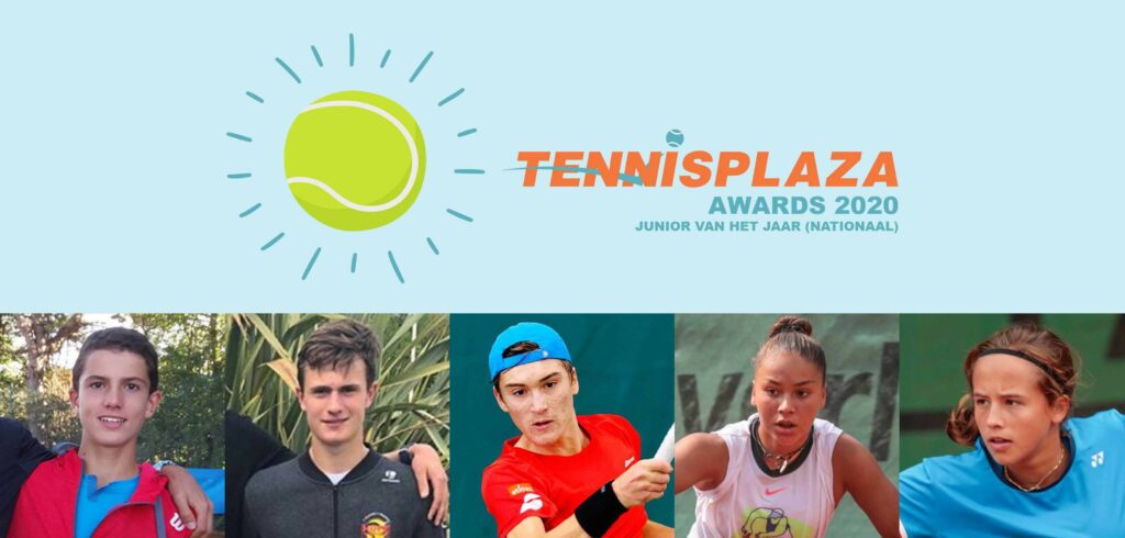 Tennisplaza Awards 2020 uitgelicht: Junior van het jaar (nationaal)