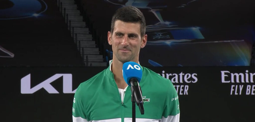 Novak Djokovic - © Tennis Australia
