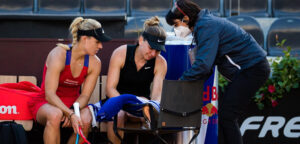 Angelique Kerber en Simona Halep - © Jimmie48 Tennis Photography