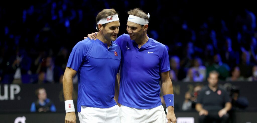 Roger Federer en Rafael Nadal - © Getty Images