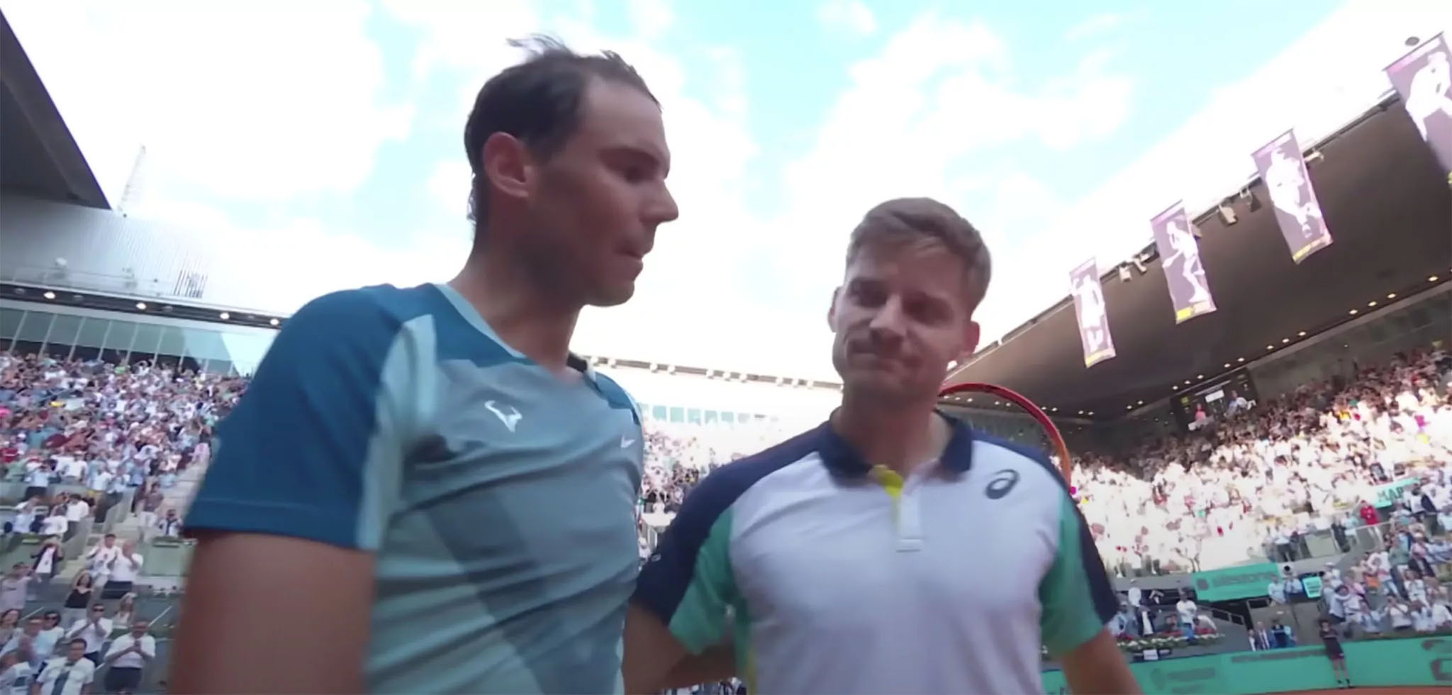 Bergs joue contre Nadal au premier tour de Rome