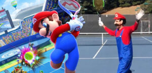Mario en Pablo Schurig als Mario - © Nintendo en Pablo Schurig