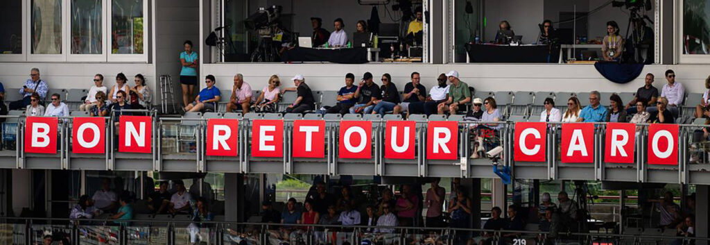 Fans met boodschap voor Caroline Wozniacki - © Jimmie48 Tennis