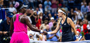 Venus Williams en Greet Minnen - © Jimmie48 Tennis Photography