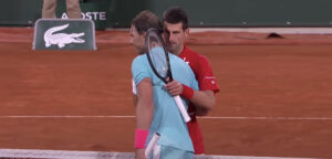 Rafael Nadal en Novak Djokovic - © YouTube video