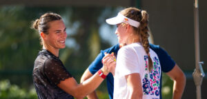 Aryna Sabalenka en Elena Rybakina - © Jimmie48 Tennis Photography