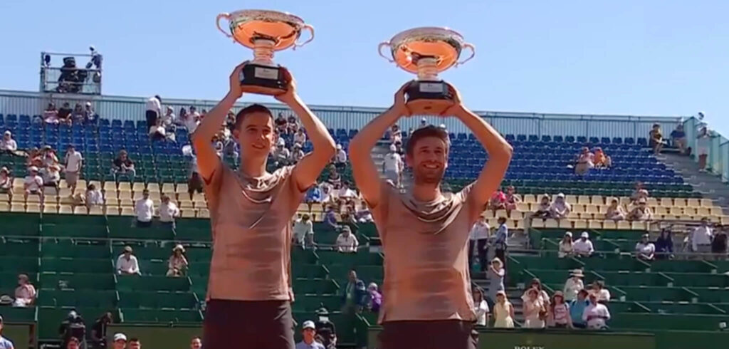 Sander Gillé en Joran Vliegen - © ATP (X)