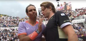 Rafael Nadal en Zizou Bergs - © YouTube Video