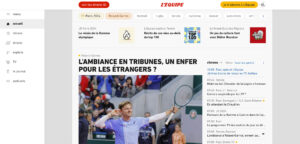 Website L'Équipe - © Screenshot
