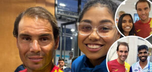 Rafael Nadal met andere atleten op de Olympische Spelen - © Instagram