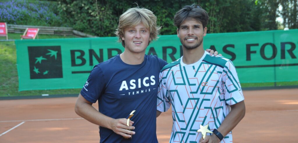 Jack Loge en Sidane Pontjodikromo - © ITF Eupen