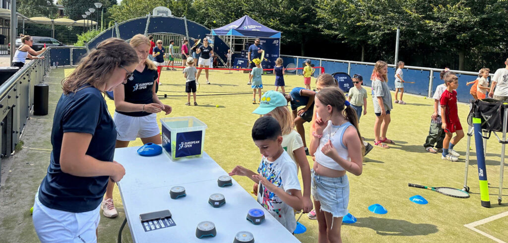 Street tennis-project European Open in Antwerpen - © European Open