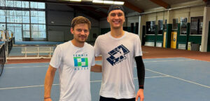 Training David Goffin en Raphaël Collignon - © Raphaël Collignon (Instagram)